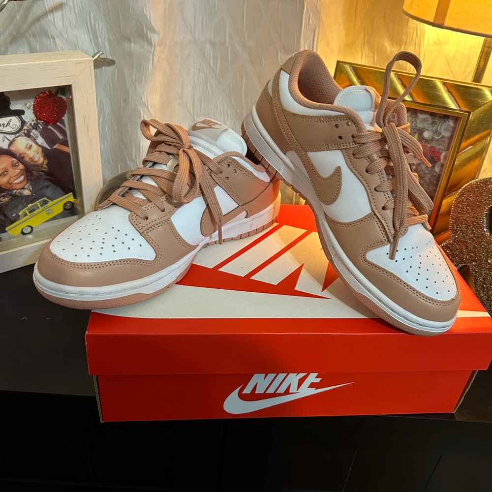 Rose whisper Nike dunks
